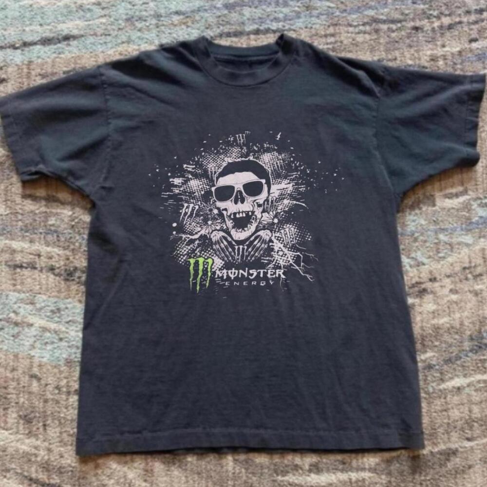 T-Shirt Monster Energy Skull Tee